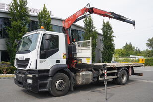 IVECO Stralis 19t 310HP / E6 / Fassi crane / 15 pallets / length 6.2 m ajoneuvonosturi