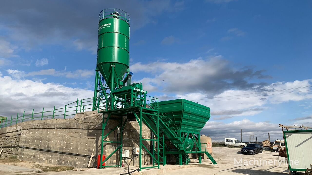 uudet Constmach Dry Concrete Plant | Economic and High Capacity betoniasema