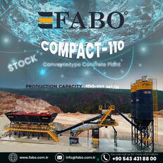 uudet FABO FABOMIX COMPACT-110 CONCRETE PLANT | CONVEYOR TYPE betoniasema
