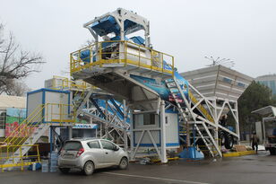 uudet PROMAX Mobile Concrete Batching Plant M100-TWN (100m3/h) betoniasema