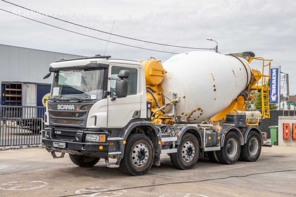 Scania P370+E6+MIXER 9M³ betoniauto