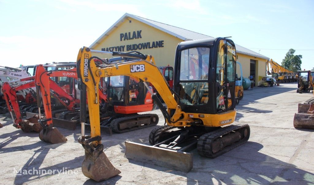 JCB 8025 ZTS Mini lánctalpas forgókotró minikaivinkone