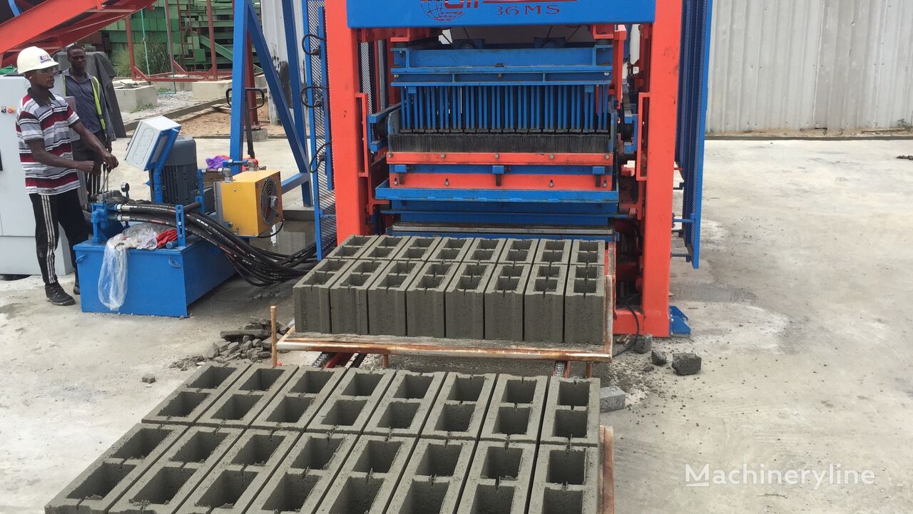 uudet Conmach Concrete Block Making Machine -12.000 units/shift tiili tehdä kone